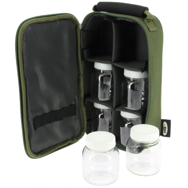 NGT 6 Pot Green Glug Bag (825)