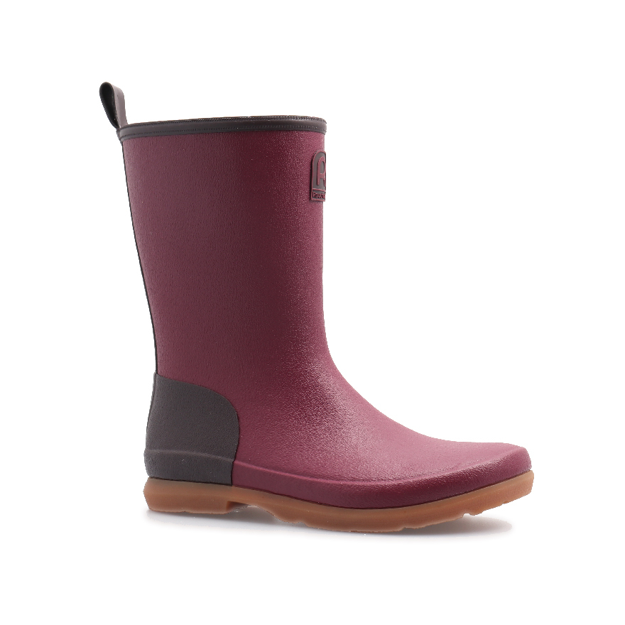 ROUCHETTE EGGPLANT ORIGIN HALF BOOTS