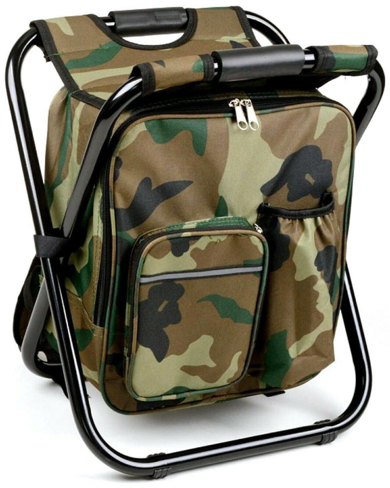 CHAIR CAMO WITH COOLER BAG