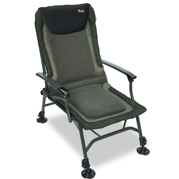 NGT Profiler Chair - Recliner System, Adjustable Legs, Fleece Lined with Arm Rests