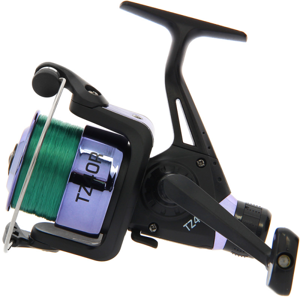 NGT TZ40R Black Coarse Fishing Reel with 8lb Line