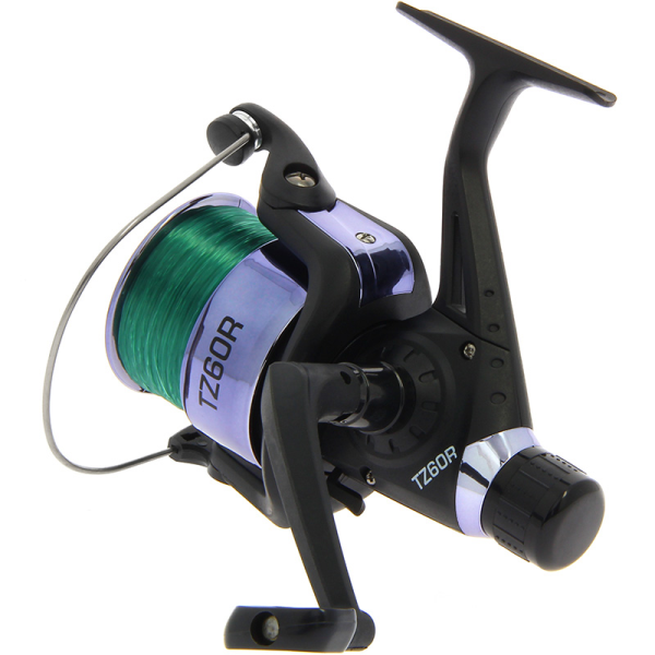 NGT TZ60R Black Coarse Fishing Reel with 12lb Line