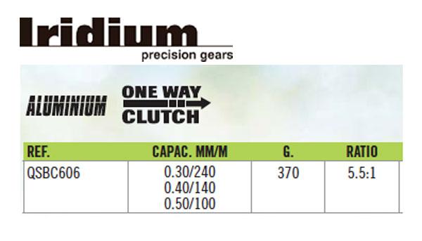 EVIA Iridium Spanner Reel QSBC606