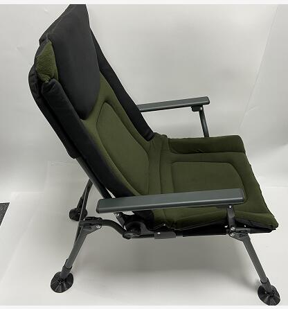 CHAIR - RECLINER SYSTEM, ADJUSTABLE LEGS, FLEECE LINED WITH ARM RESTS