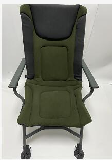 CHAIR - RECLINER SYSTEM, ADJUSTABLE LEGS, FLEECE LINED WITH ARM RESTS