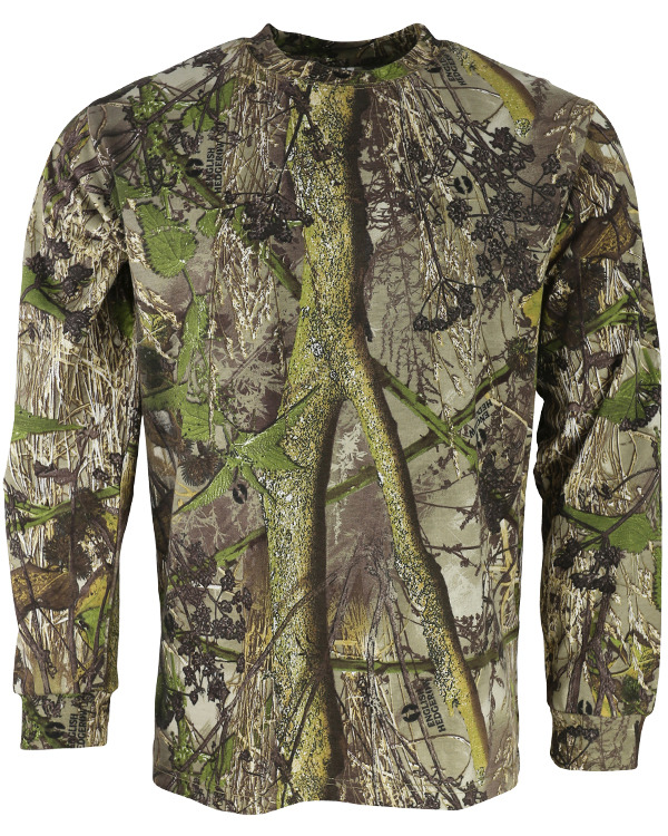 Kombat Adult Hunting Long Sleeved T-shirt - English Hedgerow