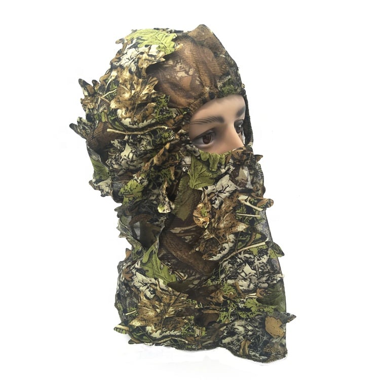 HUNTING LEAFY MASK - GREEN