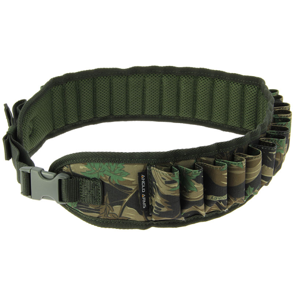 Anglo Arms 12 Bore Shotgun Cartridge Belt Holder in Camo (013-C)