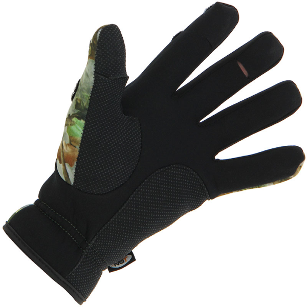 NGT Camo Neoprene Fishing Gloves