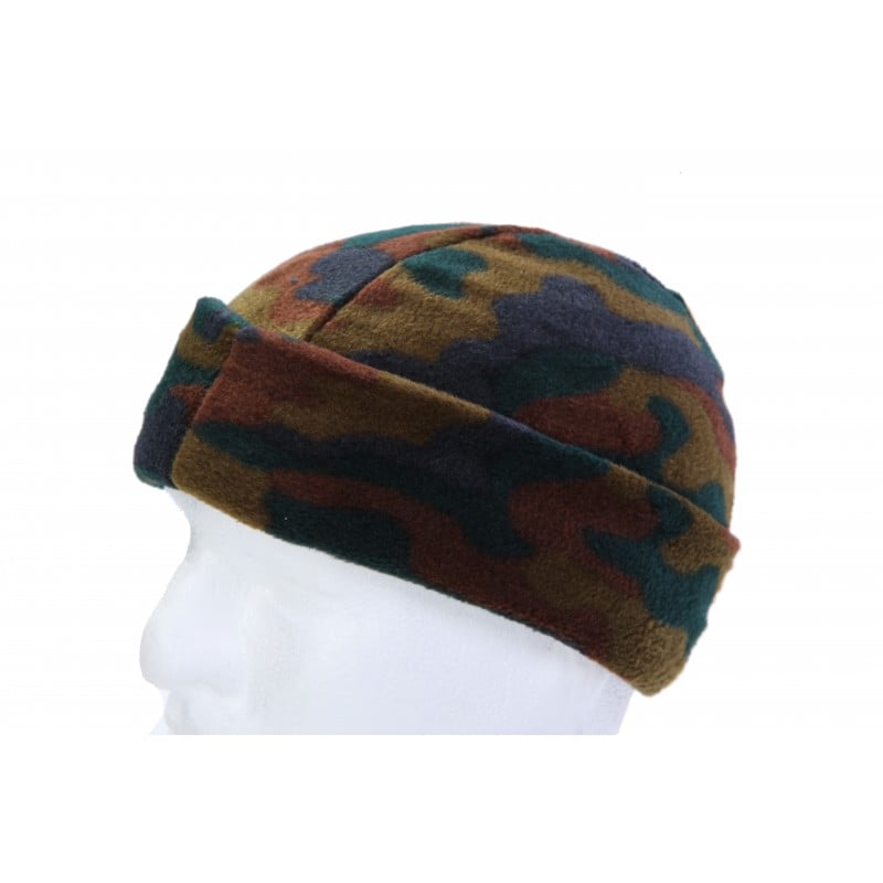 FLEECE LINED HAT - WOODLAND