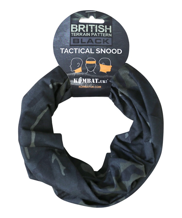 KOMBAT TACTICAL SNOOD - BTP BLACK