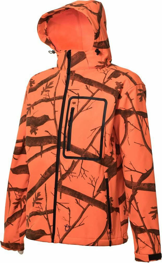 TOXOTIS WATERPROOF JACKET ORANGE CAMO 1007C