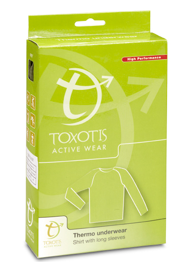 Toxotis Thermal Underwear Green Top 090T