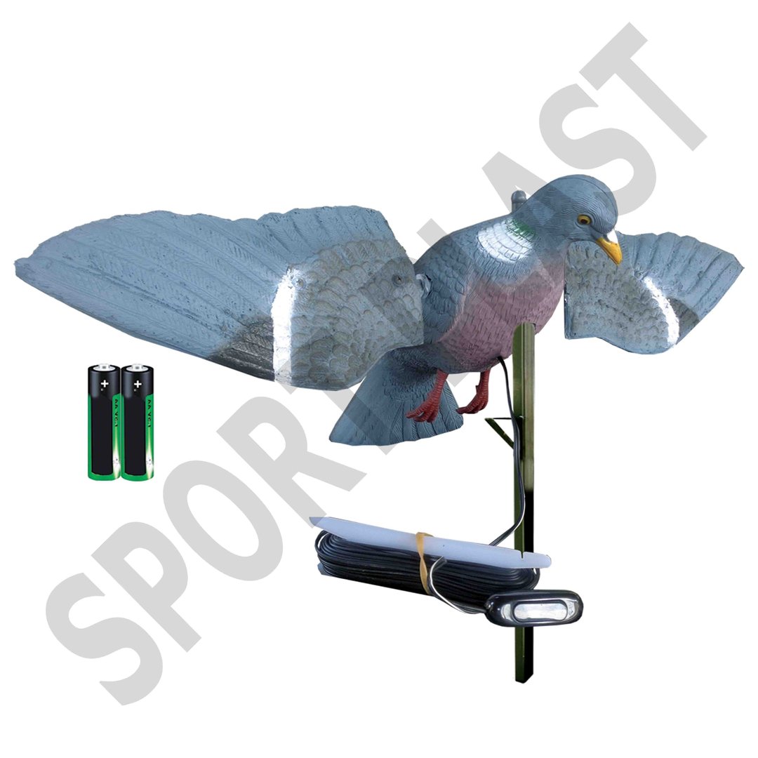 Sport Plast Italian Decoy Rotating Wings Wood Pigeon TU 250 LC