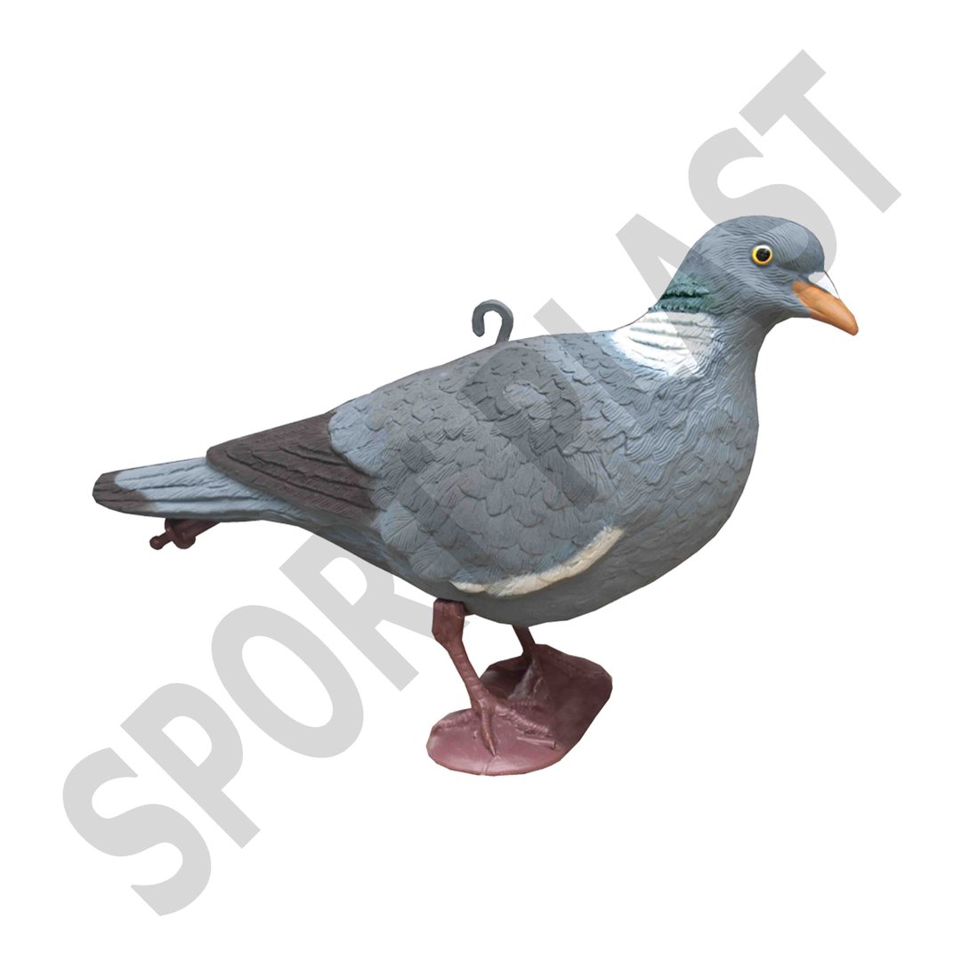 Sport Plast Italian Decoy Wood Pigeon Small Size With Legs 32-00