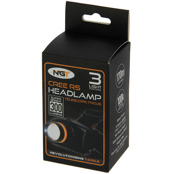 NGT Q5 Cree Headlamp (300 Lumens)