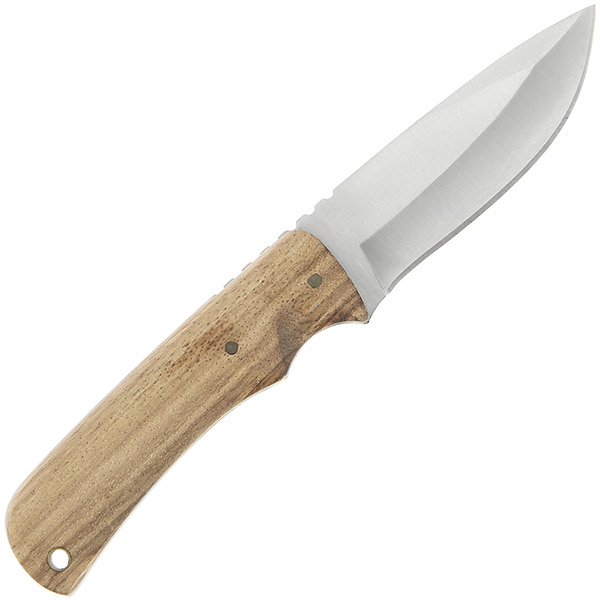 Anglo Arms 8.25'' Zebra Wood Deluxe Knife With Case (133)