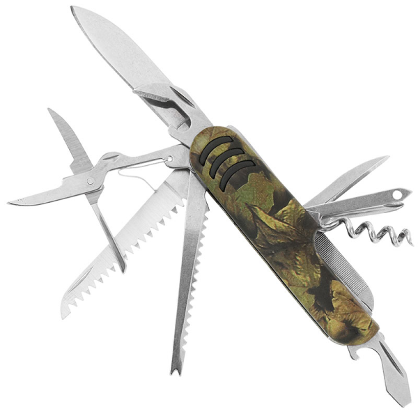 Anglo Arms Amazon Set - Camo Lock knife, Multi-Tool and Paracord Wrist Band