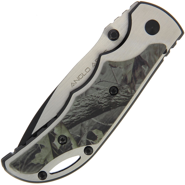 Anglo Arms Lock Knife With Camo Onlay (112)